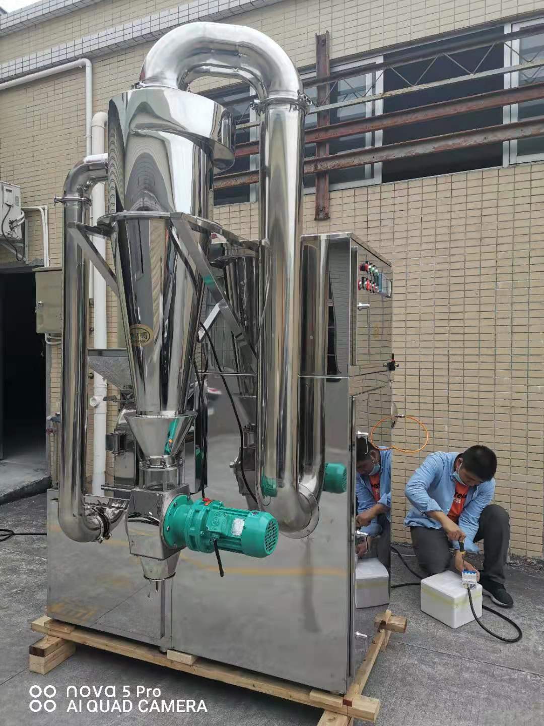 广东迈丁哥脉冲粉碎机白糖大米食品用沙克龙粉碎机率打粉机