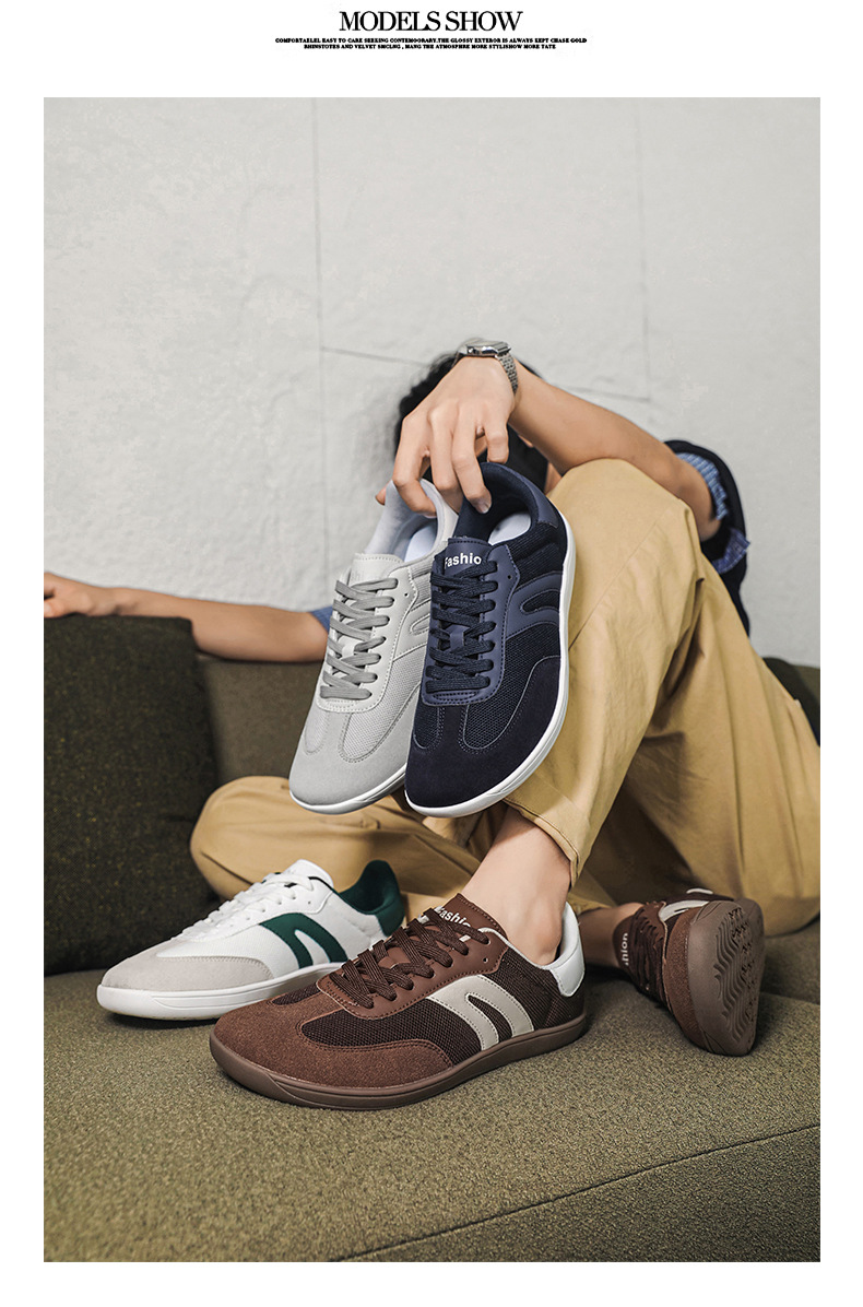 Brede barefoot herenschoenen outdoor sport mesh lichtgewicht_voghion.com