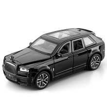 1:32劳斯库里南合金玩具车模型前轮转向家居摆件男孩送礼跨境直销