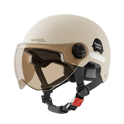 Half Helmet Battery Car Helmet Manufacturer, Motosiklet kaskı (dəbilqə)