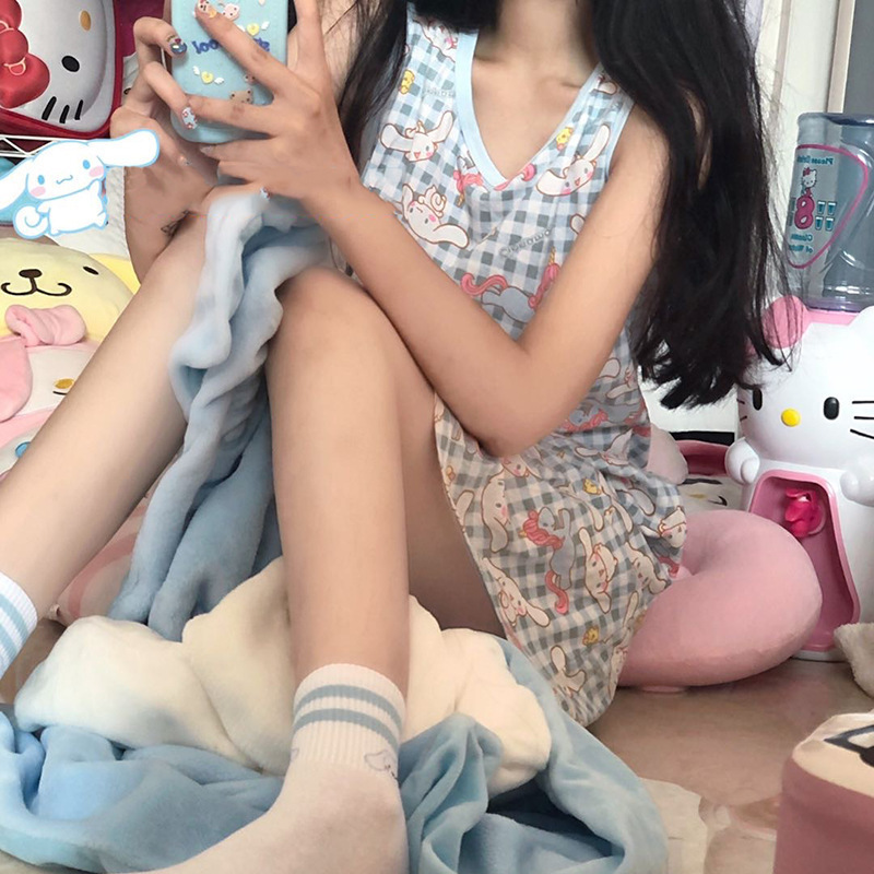 계피 개 잠옷