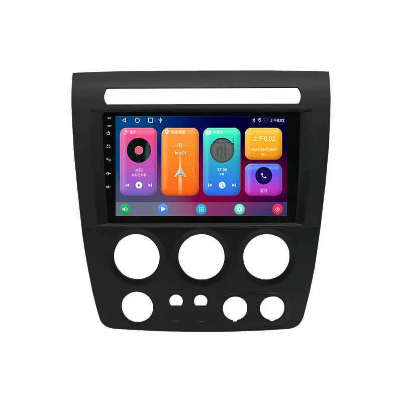 Applicable to 05-10 Hummer H3 Android large screen navigation GPS Bluetooth reverse image CarPlay