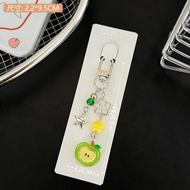 Tengyi オリジナルかわいい漫画ペンダント携帯電話ケースバッグペンダント幸運の祝福キーホルダー多用途ペンダント|undefined