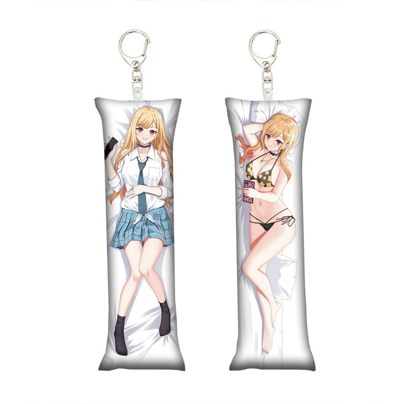 [动漫更衣人偶坠入爱河小抱枕钥匙扣迷你书包挂饰Mini Dakimakura] → аниме: переодевающаяся кукла влюбилась мини-подушка брелок для ключей