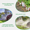 Garden irrigation dripper launcher micro -drip irrigation irrigation irrigation sprinkler can adjust 360 -degree atomizing nozzle head
