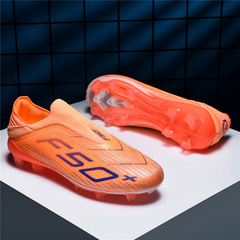 Zapatillas de Fútbol para Entrenamiento Juvenil F50 AG TF Material KPU y TPU Ligero para césped natural y artificial image 1