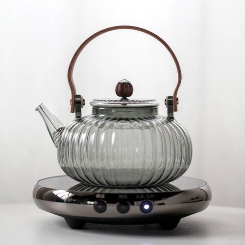 All-glass lifting beam kettle electric ceramic stove tea kettle with filter scented tea fruit tea kettle high temperature resistant kettle tea making device