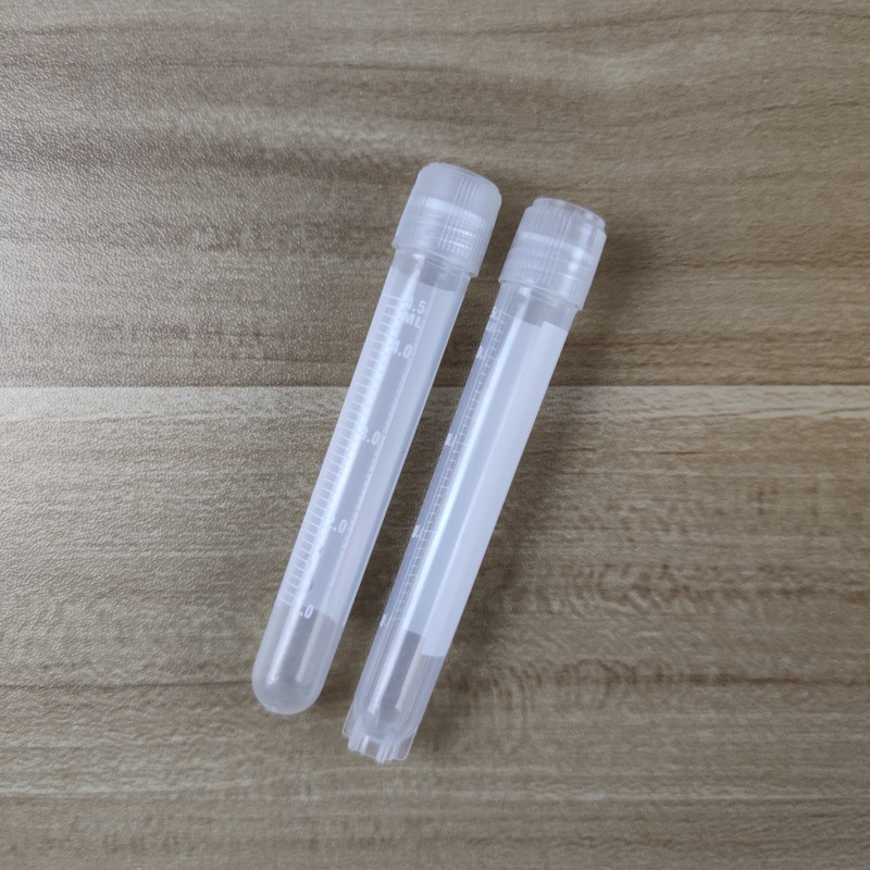 2ml 5ml Frozen pipes Screw-hole cryopreservation tube Plastic Frozen pipes Centrifuge tube sample