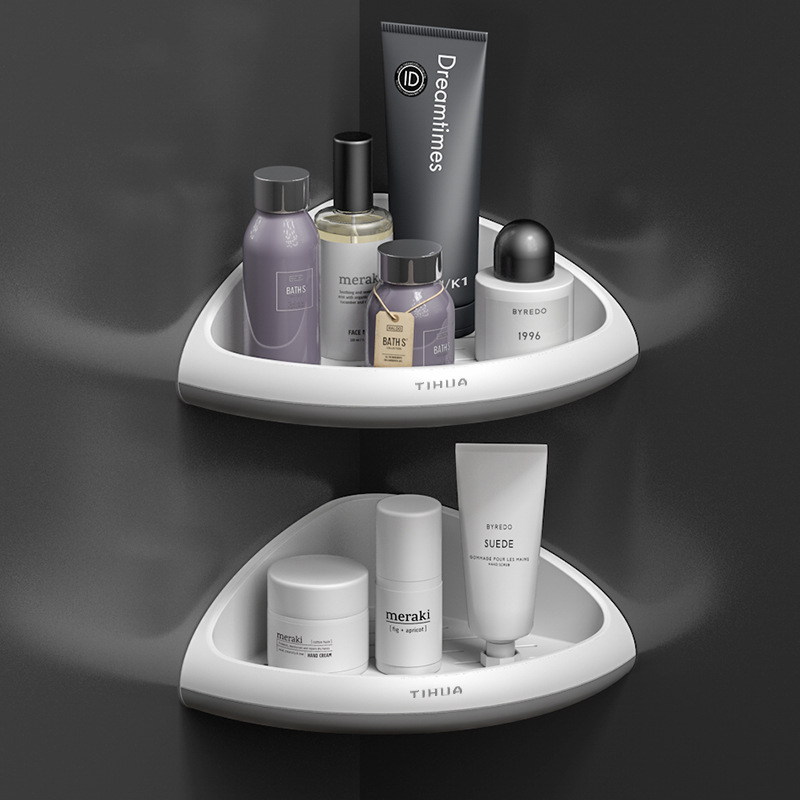 Punch-free Toilet Bathroom Storage Rack Wall-mounted Bath Toilet Toilet Wash Table Towel Storage Wall