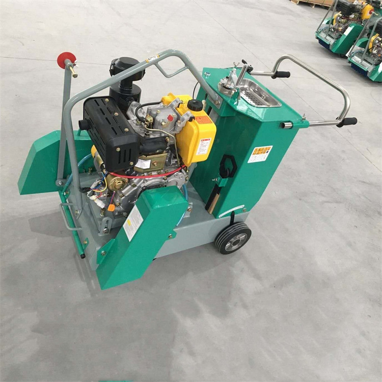 机场跑道 刻纹防滑厂房地评新旧路面电动切割防滑线 刻纹机小型拉