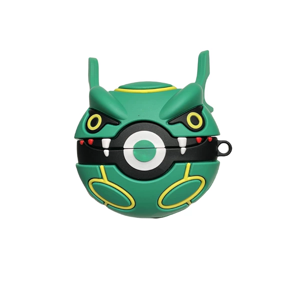 Silicone soft shell-green dragon