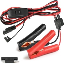 SAE 늳��{�~�A�������_�P 7.9 FT 2.4 M 16AWG 12V �{�~�A��늾�