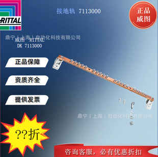 Rittal Grounding Rail DK7113000 Control Cabinet Accessories Electrical Cabinet Accessories Potential Balance Rail