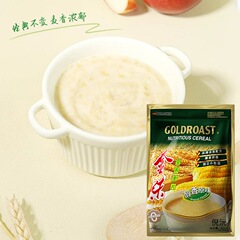 金の味のオートミールの切れの600gの原味はインスタントな人を飲んでインスタントな食品の代用の食事の栄養の朝食袋に入ります。