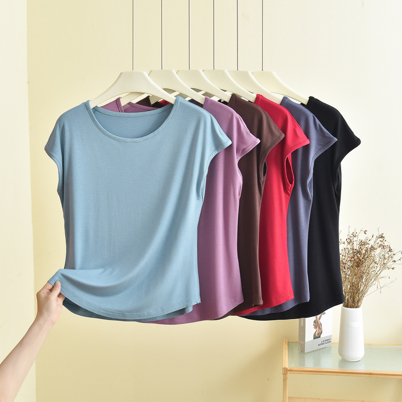 Summer Cool Round Neck Sleeveless Top for Women, Thin and Simple Casual Base Shirt, Plus Size Loose Home Wear Sleeveless T-Shirt