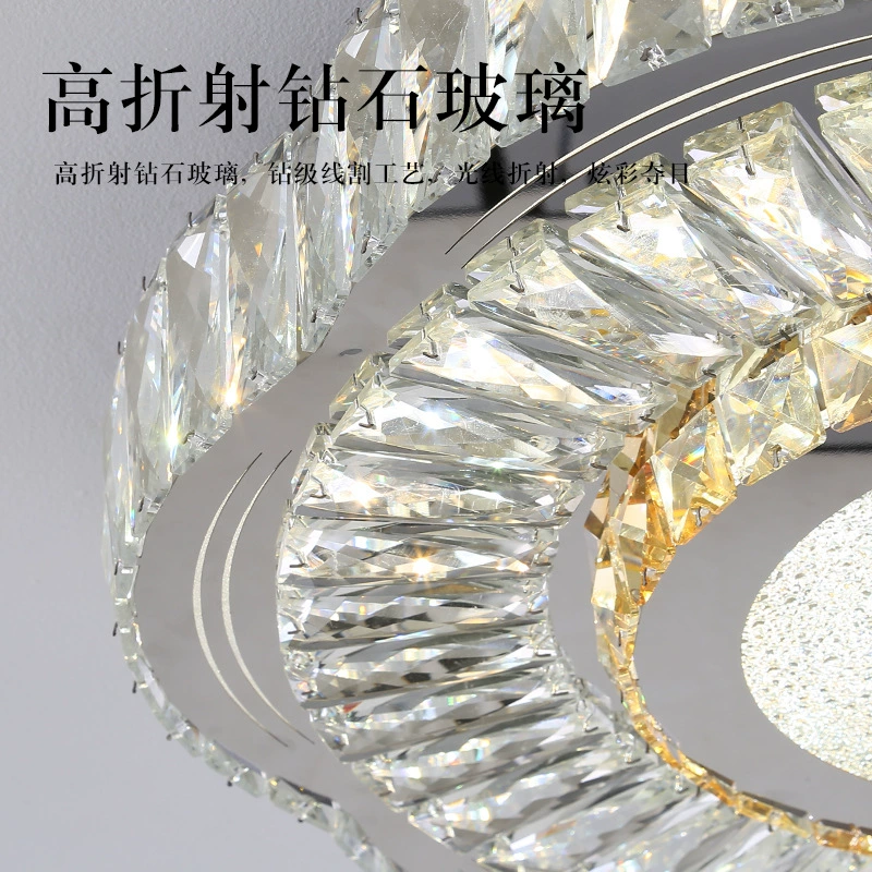 LED-светильник для потолка в гостиной, осветительные приборы, стиль роскоши света, дистанционное управление, коллекция 2021