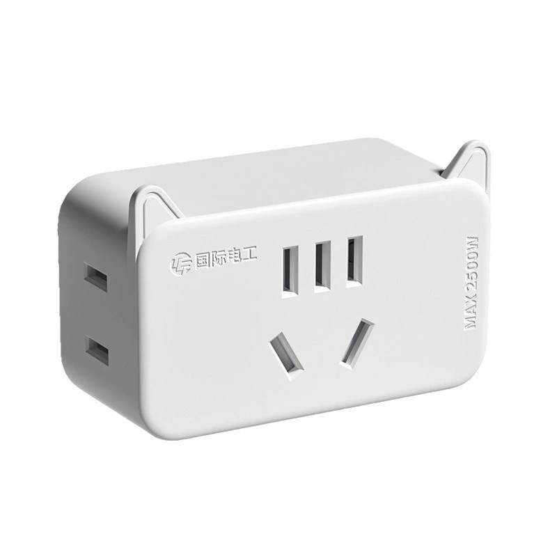International electrical socket plug converter porous one-turn multi-power plug multi-function plug-in board panel plug-in row