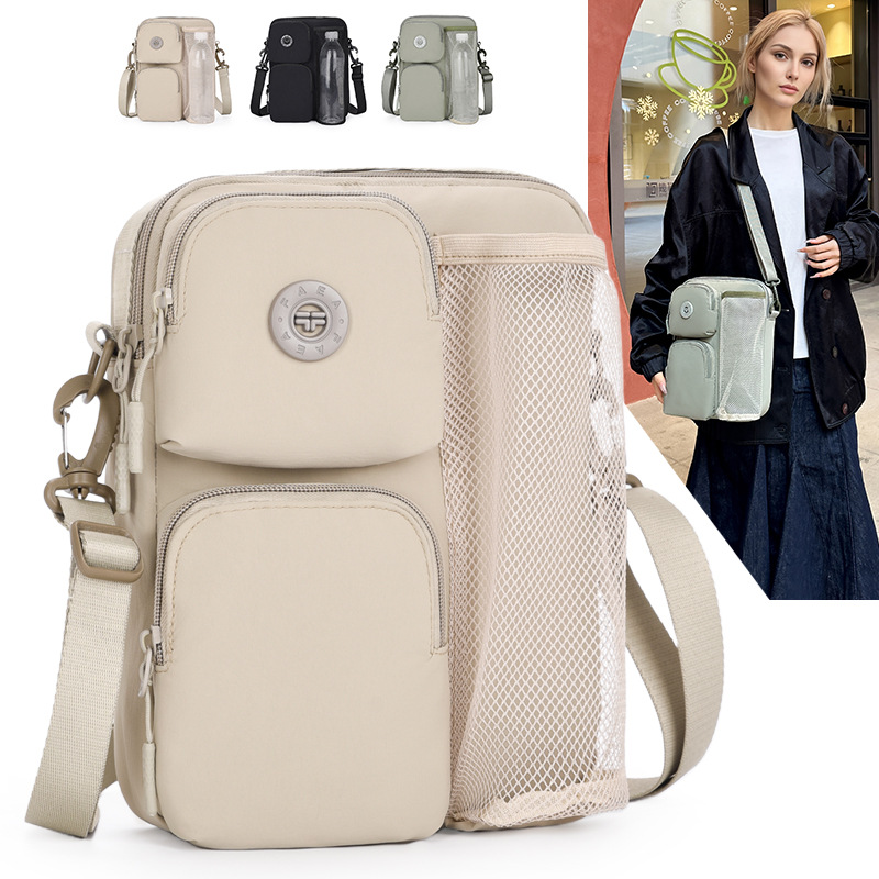 New Winter New Shoulder Bag Casual Nylon Bag Versatile Shopping Commuting Bag Fashionable Crossbody Backpack