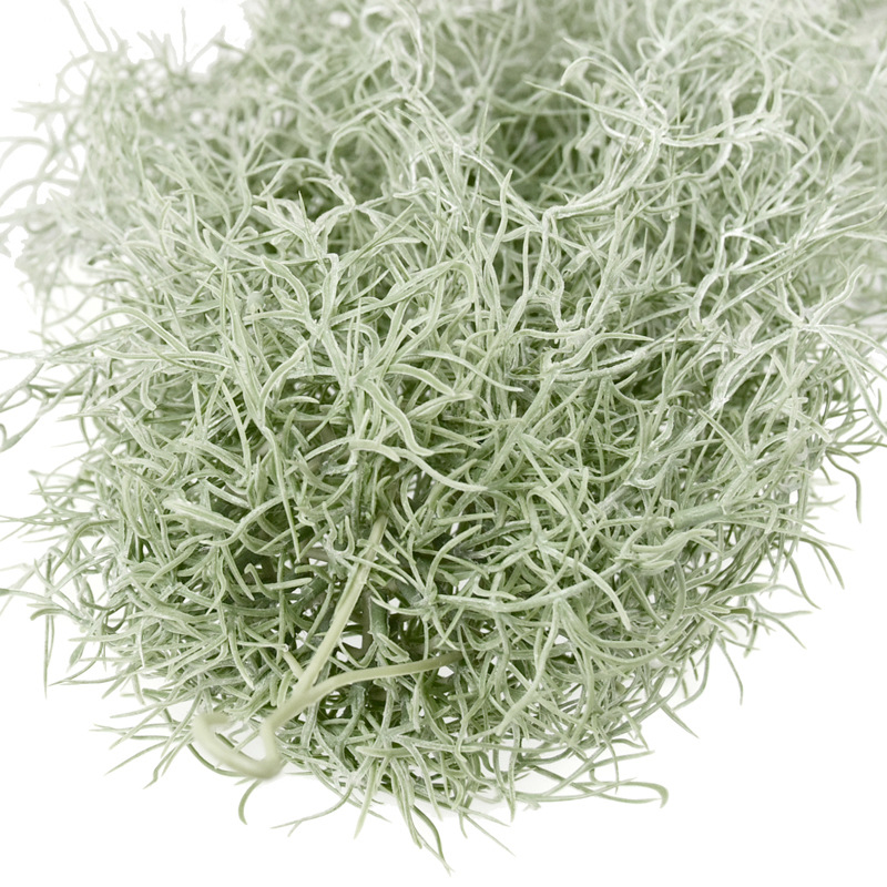 2020 simulación aire piña colgando vid 80cm barba de anciano interior techo decoración plástico ratán planta accesorios pared