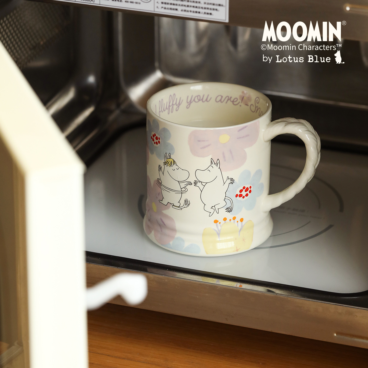 Moomin Moomin Microwave Oven Can Heat Milk Cup Water Cup Mug Girls Home Office