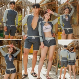 比基尼;连体泳衣;三件套泳装