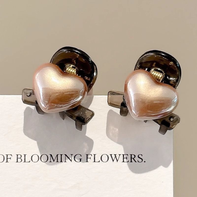 1 pair of champagne love clips ~ about 2cm