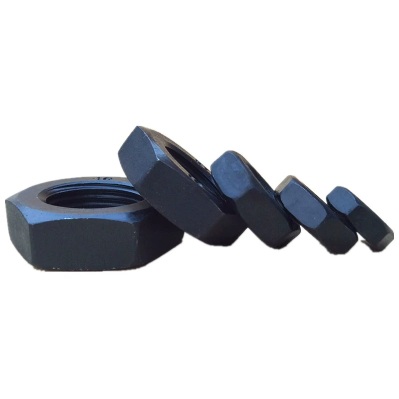 Тонкая гайка класса 10,9 GB6172, плоская гайка с зубьями из нити M8M10M12M14M16M18M20M24M30-M64