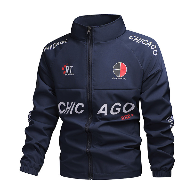 Men's Jacket Workwear Flight Suit Printed Top Cross-Border Sports Casual Soft Shell Windproof Outdoor Motorcycle Jacket