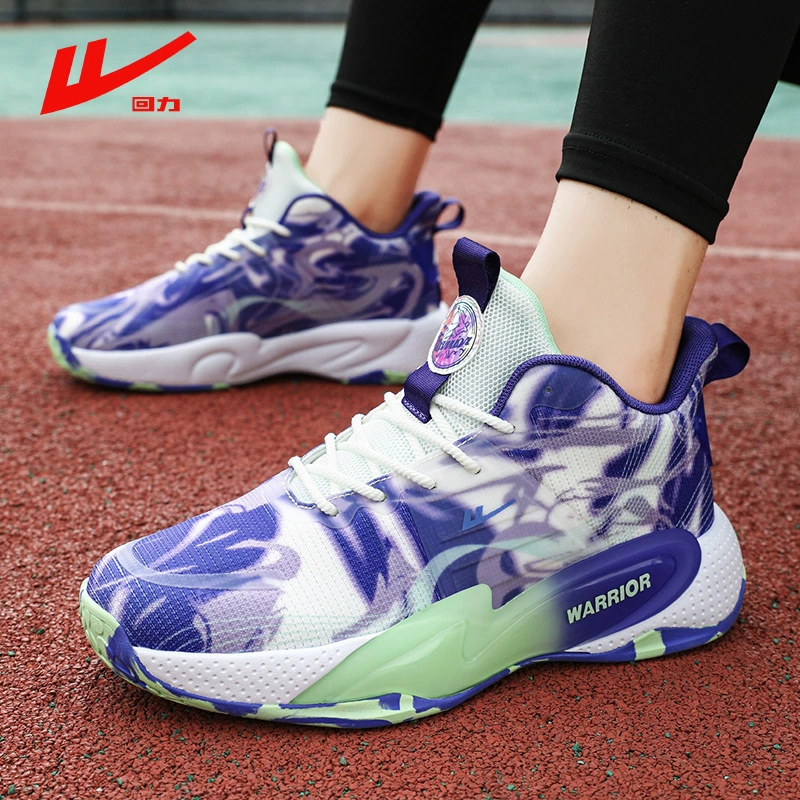 Warrior, breathable footwear, basketball sports shoes for beloved with depreciation, autumn, 2023, soft sole, for running