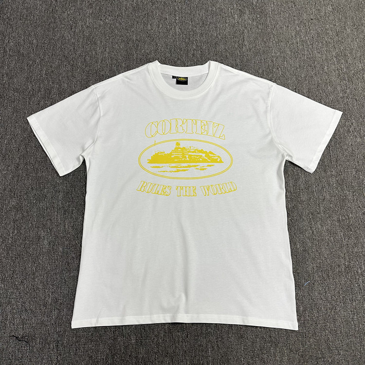 White printed yellow 3103 / XS