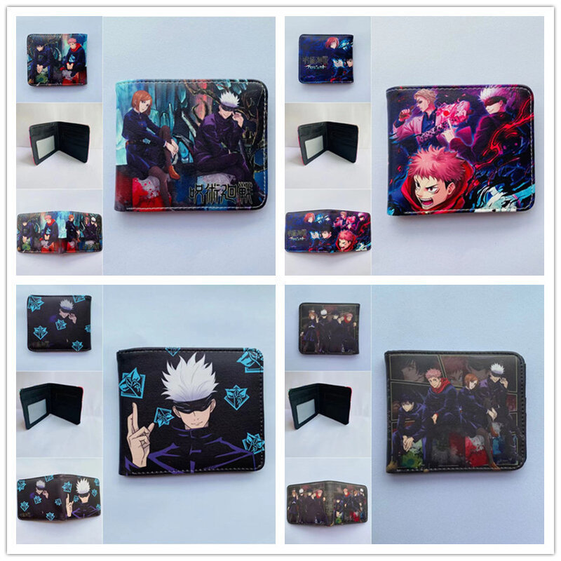 Spell Back to War Wallet Short Long Knotweed Youren Five Enlightenment Animation Surrounding Personality Wallet Middle School Students Men and Women