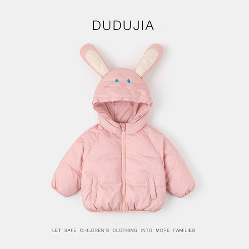 Dudu's Kids' Size-Run Overcoat Collection Baby Warm Top Girls' Clothes Infant Outfit