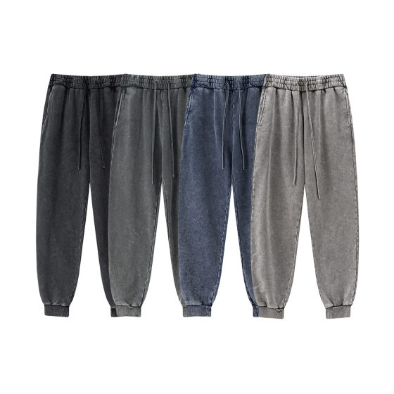 BE men's clothing | 2025 autumn street tide brand old plus size loose toe pants retro ins washed pants men
