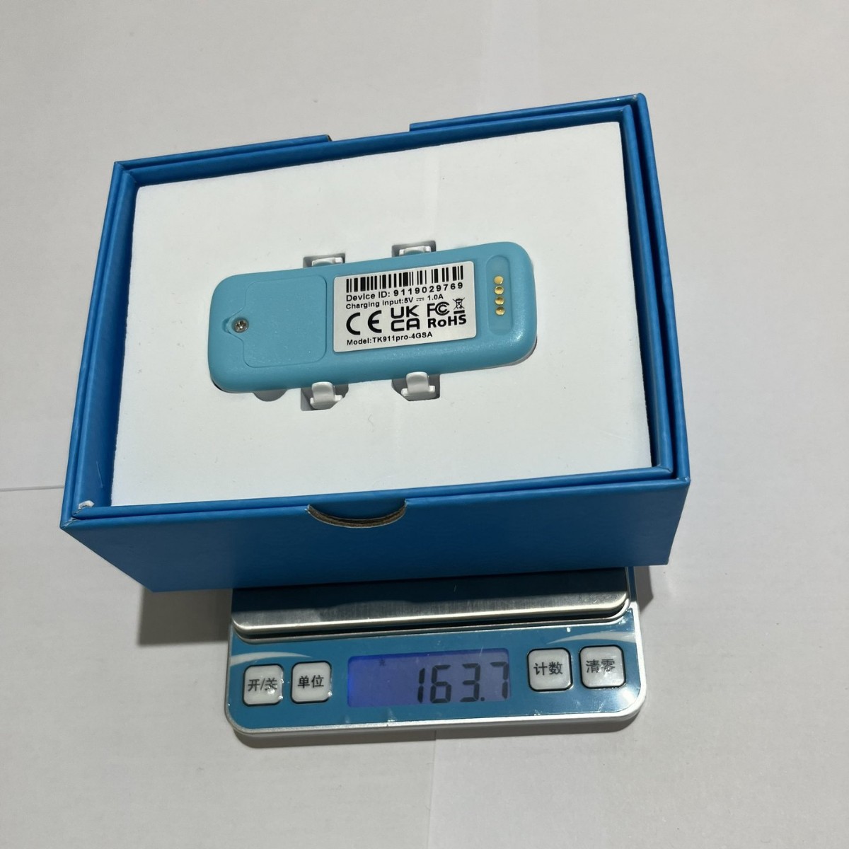 4Gtk911 Sa Small Pet Locator, Back Clip-On Buckle, Simple Operation, Accurate Positioning, Global