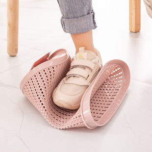 Simple Household Bottom Can Put Garbage Bag Automatic Bag Drainable Trash Basket Kitchen Garbage Bin Living Room Drainable Bag Trash Bin