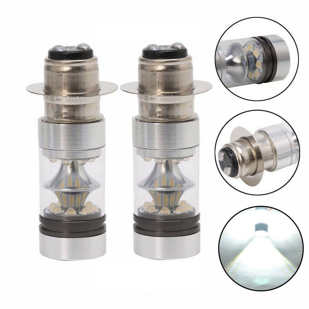 100W H6 / P15D 20SMD faro de motocicleta H6M faro de motocicleta de montaña faro de automóvil