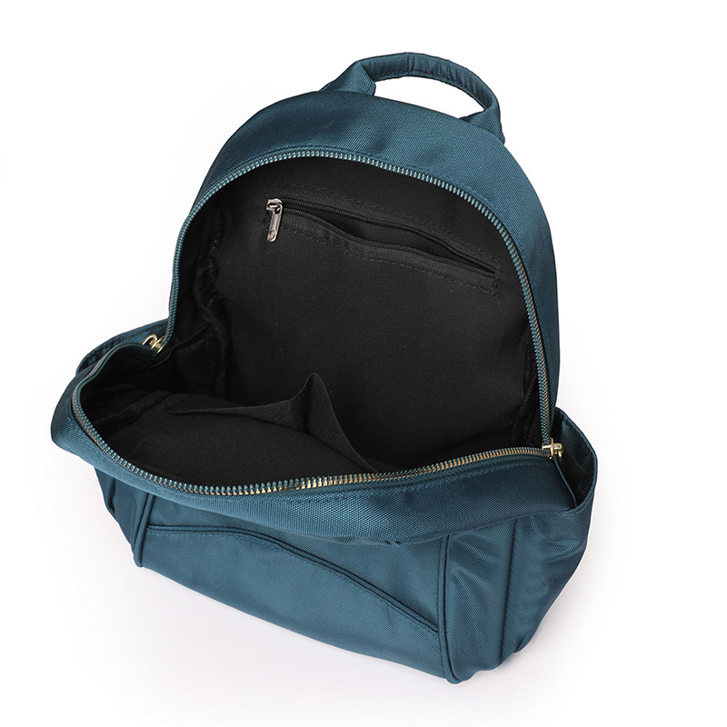 2024 verano nueva mochila de nailon para mujer simple y versátil mochila de viaje ligera al aire libre mochila escolar para estudiantes