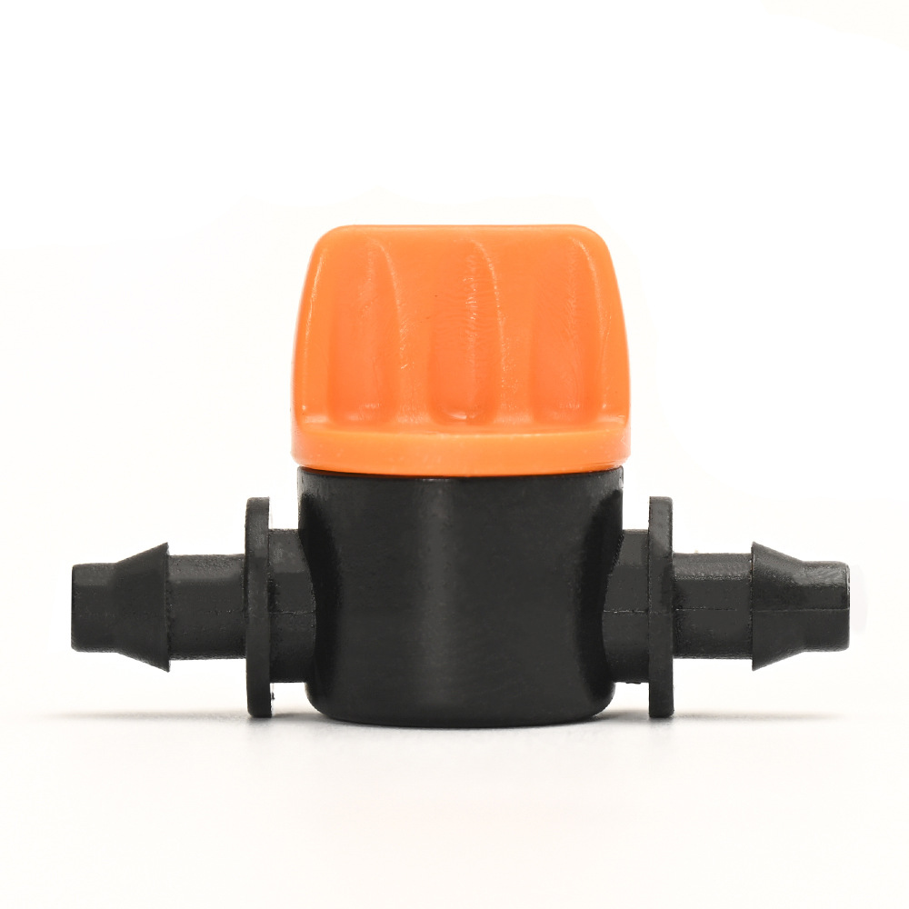 Accesorios de junta de riego de jardinería 4 / 7 conector de riego de goteo / doble barbado / conector de riego de jardín