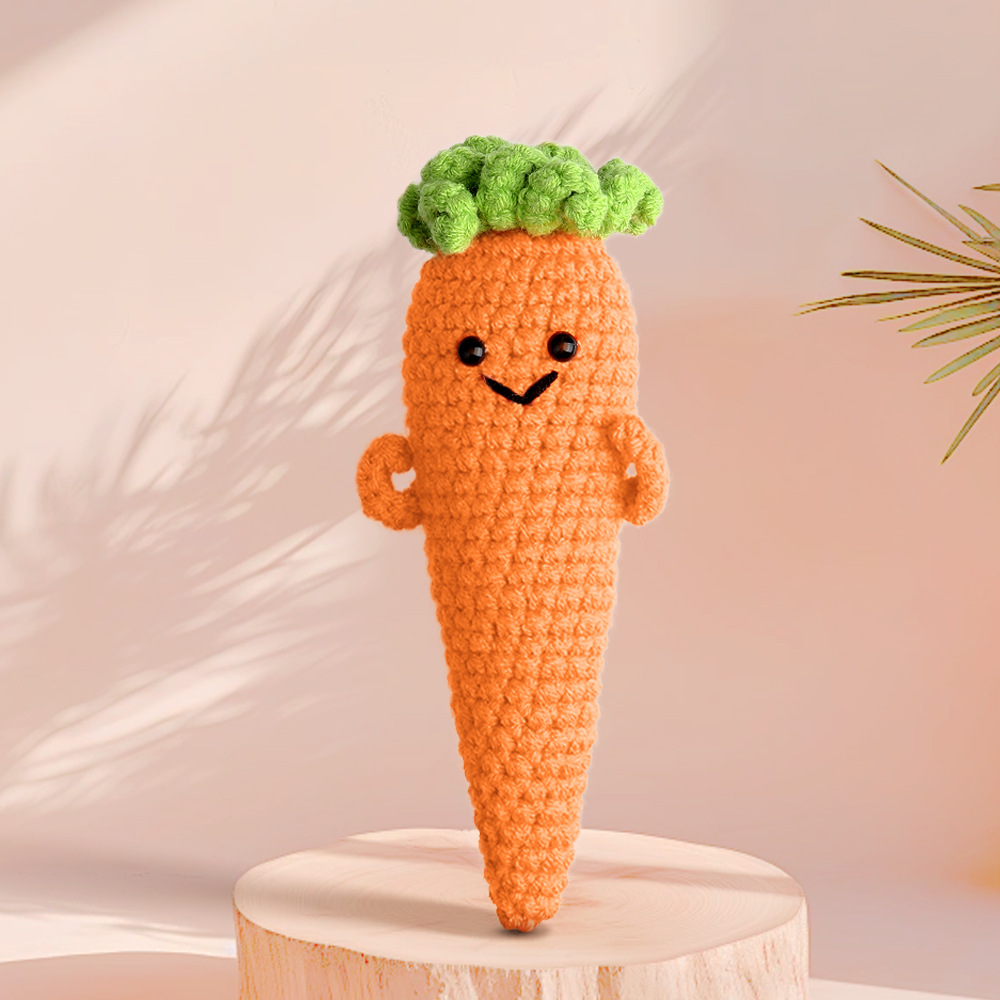 Nuevos productos de comercio exterior lana juguetes de mascotas expresiones extrañas tejidas a mano resistentes a la mordida series de juguetes de frutas y verduras al por mayor