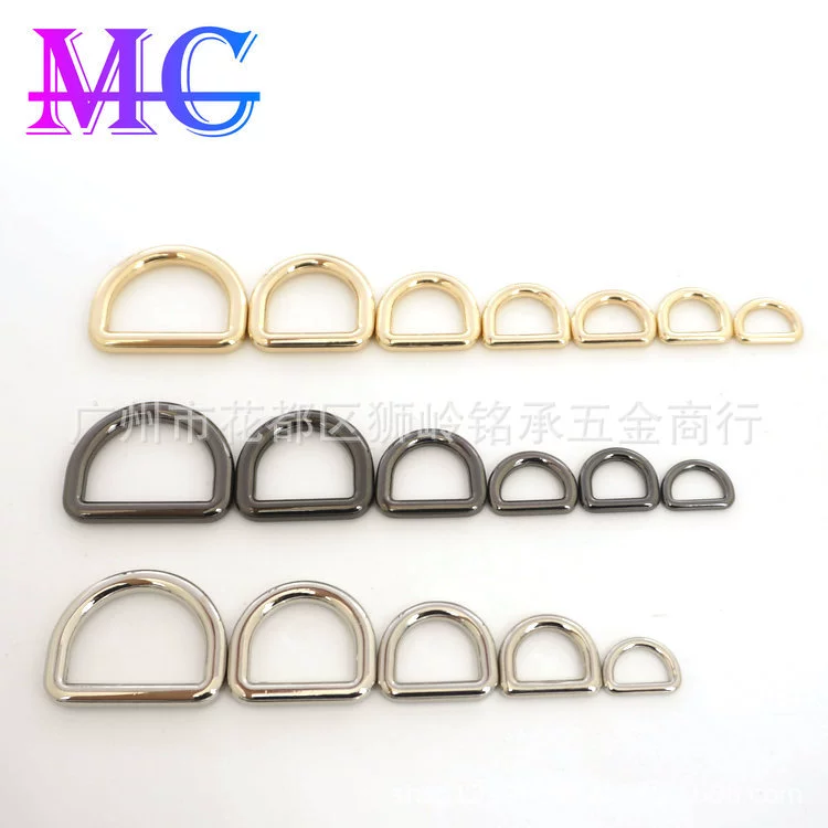 Фабрика прямой D-пряжка полукруглая Пряжка багажная одежда аппаратная регулировка пряжка декоративная пряжка