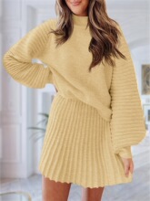 K 76003LKnit sweater two-piece set ��֯ë������������ͨ