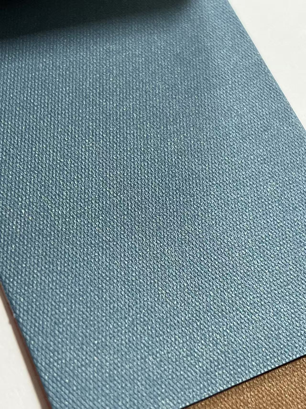 Fábrica de suministro directo de 120g brillante tacto serie Pu 'er papel en relieve de papel especial de color papel de té