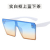 Square retro sunglasses, brand protecting glasses, European style