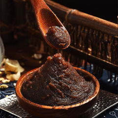 展藝低糖紅豆沙500g水洗紅豆沙餡料泥蛋黃酥月餅餡家用烘焙原材料