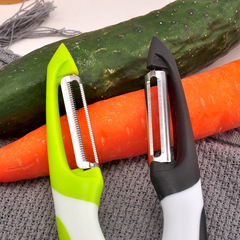 Factory direct supply ceramic peeler multifunctional stainless steel peeling knife vegetable and fruit planer kitchen tools wholesale
