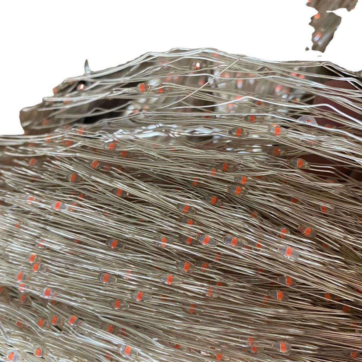 LED lámpara de alambre de cobre lámpara desnuda decoración interior de Año Nuevo impermeable semiacabado pequeñas luces de color se pueden personalizar tamaño