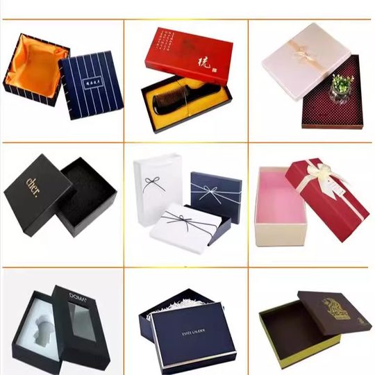 Color box custom packaging box custom high-grade gift box printing logo corrugated box flying machine box cosmetic box custom-made