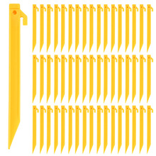 现货22cm三角塑料地钉高强度拉线加固帐篷地钉pp/ABS材质定制批发