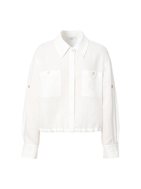 Mm Mai Mai 2026 Spring New High-Waisted Slim-Fit Versatile Elegant Solid Color Jacket Short Top 1H4210291