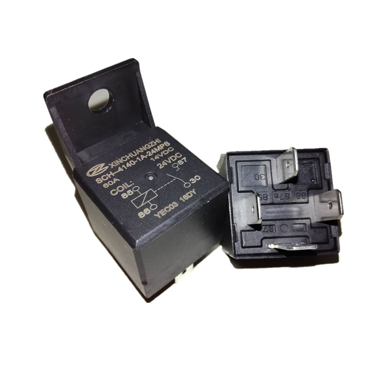 信创智继电器SCH-4140-1A-24MPS 24V60A一组转换插片汽车油泵控制